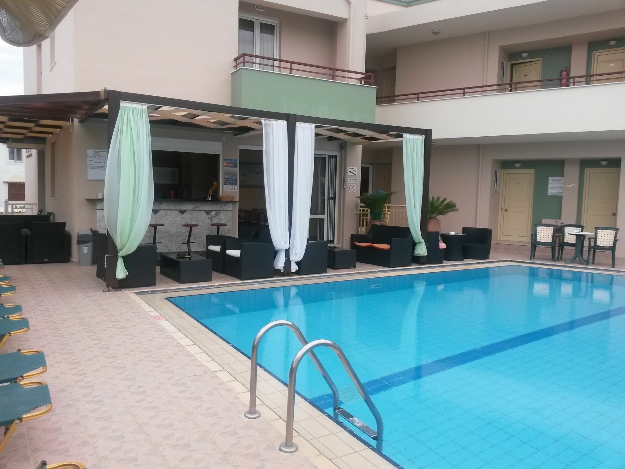 Zannis Hotel Ретимно Экстерьер фото